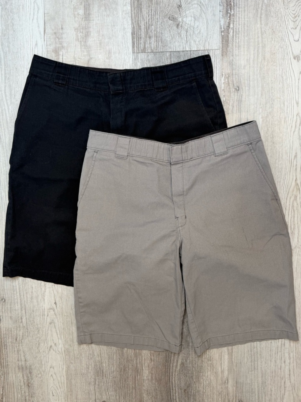 Dickies FLEX Cooling Regular Fit Utility Shorts 12” Men's Waist 38” Black Gray
